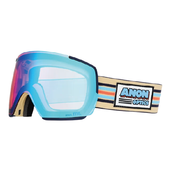 ANON ゴーグル アノン  M5 Goggles + Bonus Lens + MFI® Face Mask Vintage 2394312FAY 26-27 スノーボードゴーグル 日本正規品