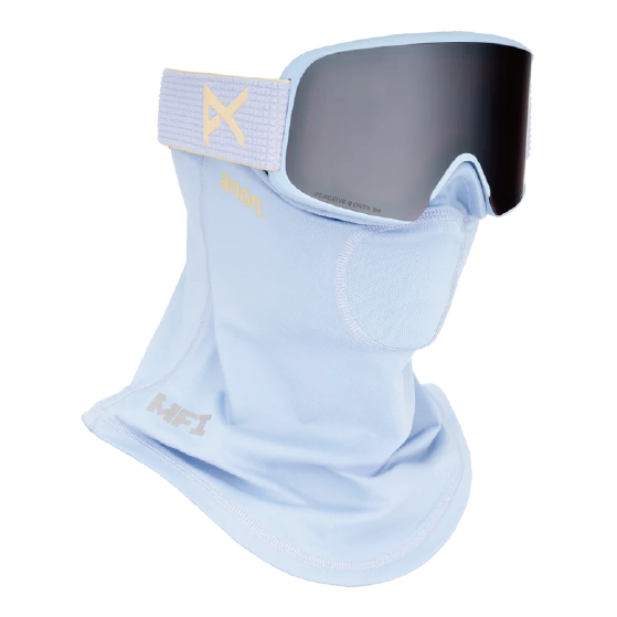 ANON ゴーグル アノン  M6 Goggles + Bonus Lens + MFI® Face Mask Airstream Blue 3054610EVF 26-27 スノーボードゴーグル 日本正規品