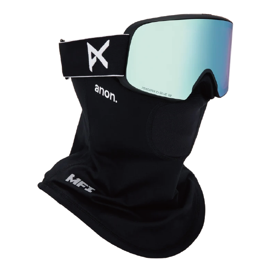 ANON ゴーグル アノン  M6 Goggles + Bonus Lens + MFI® Face Mask Black 3054610Z53 26-27 スノーボードゴーグル 日本正規品
