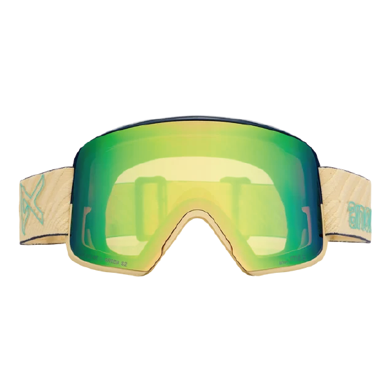 ANON ゴーグル アノン  M6S Goggles + Bonus Lens + MFI® Face Mask Beechwood 3054810FA7 26-27 スノーボードゴーグル 日本正規品