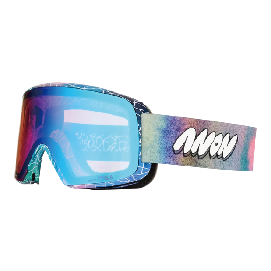 ANON ゴーグル アノン  M6S Goggles + Bonus Lens + MFI® Face Mask Lb Watercolor 3054810FBA 26-27 スノーボードゴーグル 日本正規品