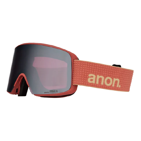 ANON ゴーグル アノン  M6S Goggles + Bonus Lens + MFI® Face Mask Terracotta 3054810FDG 26-27 スノーボードゴーグル 日本正規品