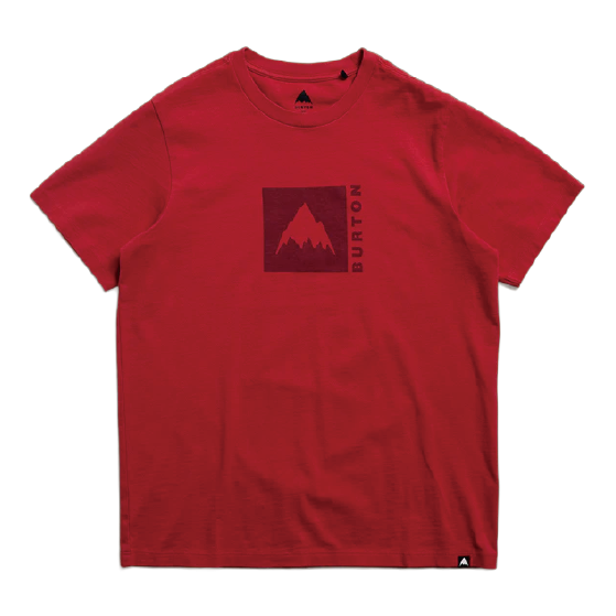 BURTON バートン Classic Mountain High Short Sleeve T-Shirt Geranium Red 2037717E8F 26-27 日本正規品