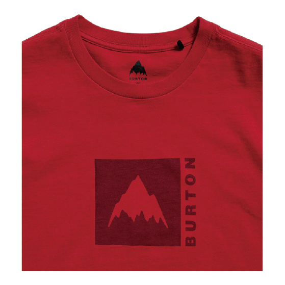 BURTON バートン Classic Mountain High Short Sleeve T-Shirt Geranium Red 2037717E8F 26-27 日本正規品