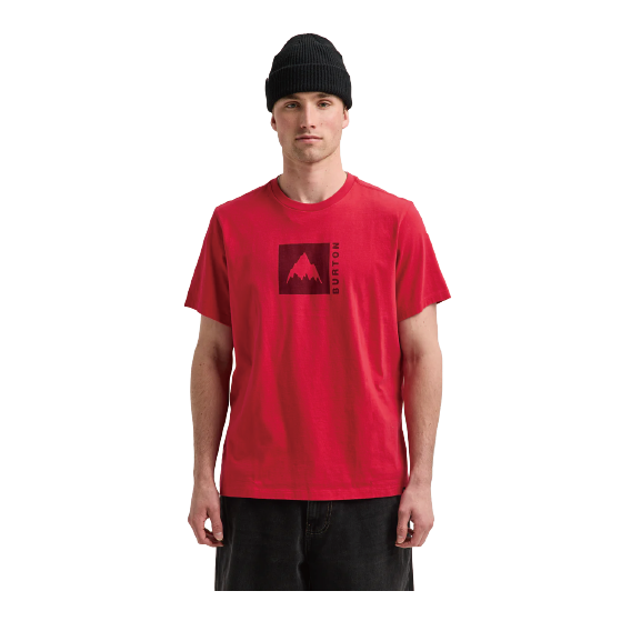 BURTON バートン Classic Mountain High Short Sleeve T-Shirt Geranium Red 2037717E8F 26-27 日本正規品