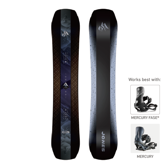 JONES スノーボード ジョーンズ M'S MOUNTAIN TWIN PRO WIDE 26-27 板 日本正規品