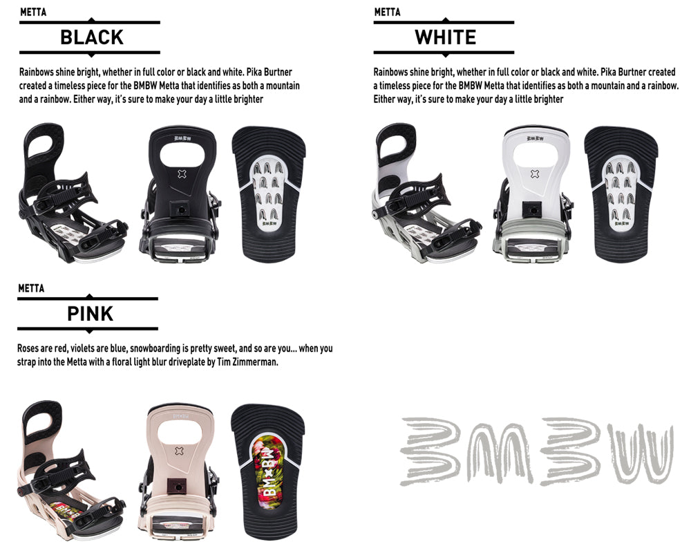 スノーボード ビンディング ベントメタル BENT METAL METTA White 23-24 送料無料 日本正規品 店頭受け取り可能