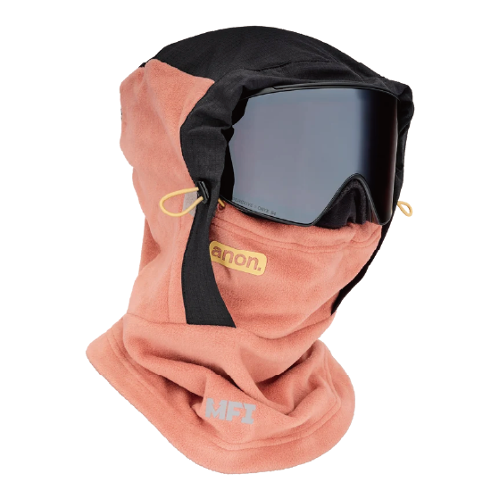 ANON アノン  MFI® Fleece Helmet Hood Terracotta 26-27 日本正規品