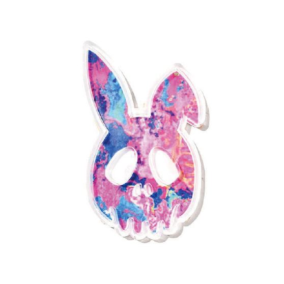 DEATH LABEL デスレーベル MINI BUNNY STOMP PAD 25-26 スノーボード アクセサリー TIEDYE