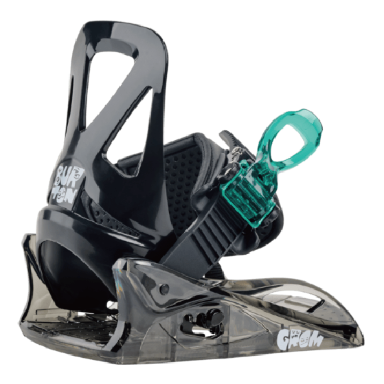 BURTON ビンディング バートン  Kids' Mini Grom Disc Black 2360111A02 26-27 バインディング 日本正規品