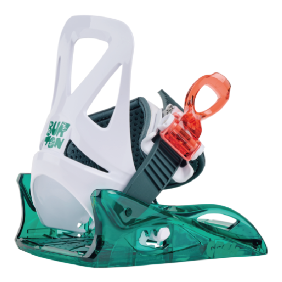 BURTON ビンディング バートン  Kids' Mini Grom Disc Green/Multi 2360111AT7 26-27 バインディング 日本正規品