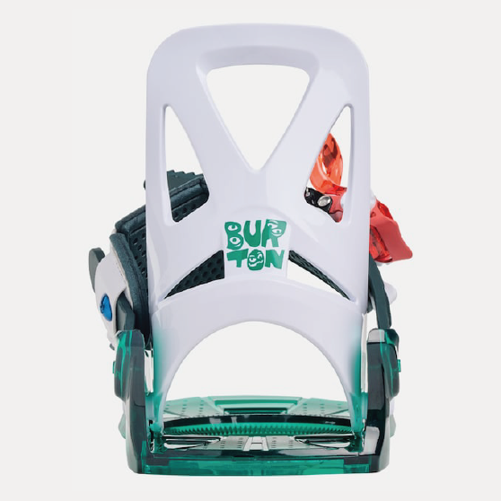 スノーボード バインディング バートン BURTON MINI GROM DISC Green/Multi 25-26 日本正規品