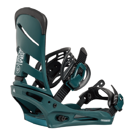 BURTON ビンディング バートン  Men's Mission Re:Flex Atlantic Teal 1054617E9K 26-27 バインディング 日本正規品
