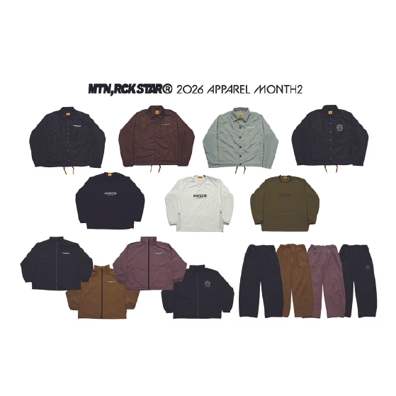 MTN,ROCK STAR マウンテン ロックスター  [mrs] TECH JACKET Pink Grey 26-27 日本正規品