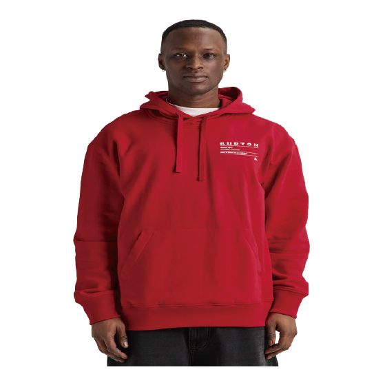BURTON バートン  Moretown Pullover Hoodie Geranium Red 3019110E8F 26-27 日本正規品