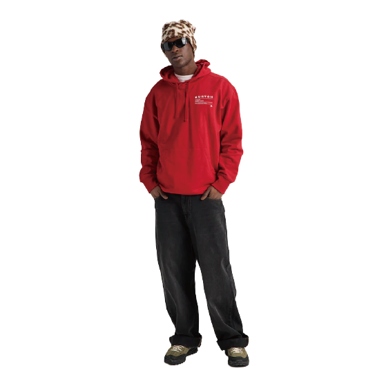 BURTON バートン  Moretown Pullover Hoodie Geranium Red 3019110E8F 26-27 日本正規品