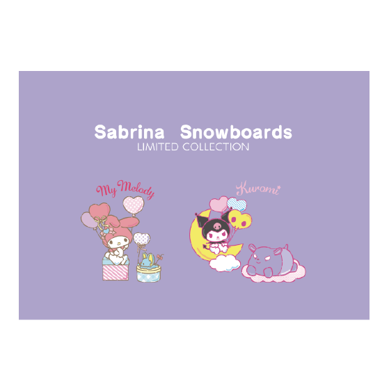 SABRINA スノーボード サブリナ SABRINAxKUROMI LTD 63126011 26-27 板 日本正規品