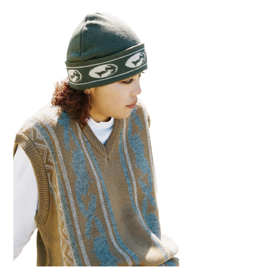 NOMADIK ノマディック [nomadik] CIRCLE BEANIE 24-25 スノーボード ビーニー Olive