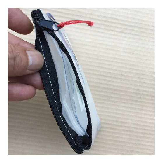 NUT BUTTER  [nut butter] NUT WALLET Black White 26-27 日本正規品