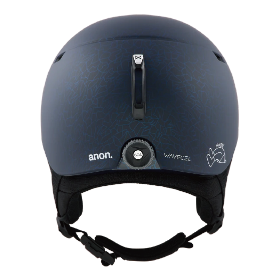 ANON ヘルメット アノン  Oslo WaveCel®  Ski & Snowboard Helmet Light Blue Midnight Crackle 2427412FAU 26-27 スノーボードヘルメット 日本正規品