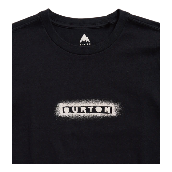 BURTON バートン  OverSpray Short Sleeve T-Shirt True Black 3101910A04 26-27 日本正規品