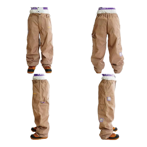 PLAN B ウェア プラン ビー PAINTER PANTS ( 3layer fabric ) 26-27 スノーボードウェア 日本正規品