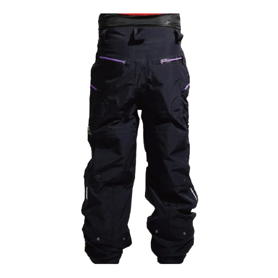 MTN,ROCK STAR ウェア マウンテン ロックスター PARACHUTE PANTS ( 3layer fabric ) 26-27 スノーボードウェア 日本正規品