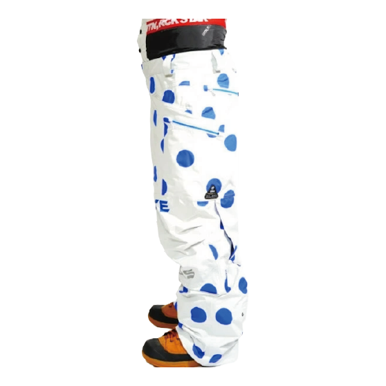 MTN,ROCK STAR ウェア マウンテン ロックスター PARACHUTE PANTS ( 3layer fabric ) 26-27 スノーボードウェア 日本正規品
