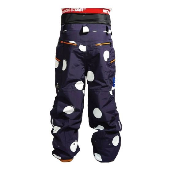 MTN,ROCK STAR ウェア マウンテン ロックスター PARACHUTE PANTS ( 3layer fabric ) 26-27 スノーボードウェア 日本正規品
