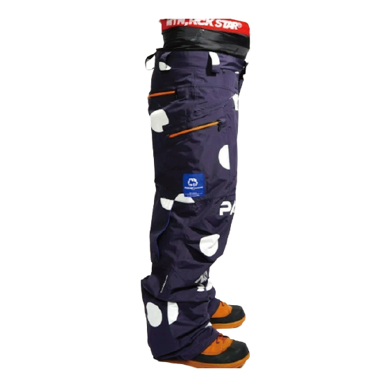 MTN,ROCK STAR ウェア マウンテン ロックスター PARACHUTE PANTS ( 3layer fabric ) 26-27 スノーボードウェア 日本正規品