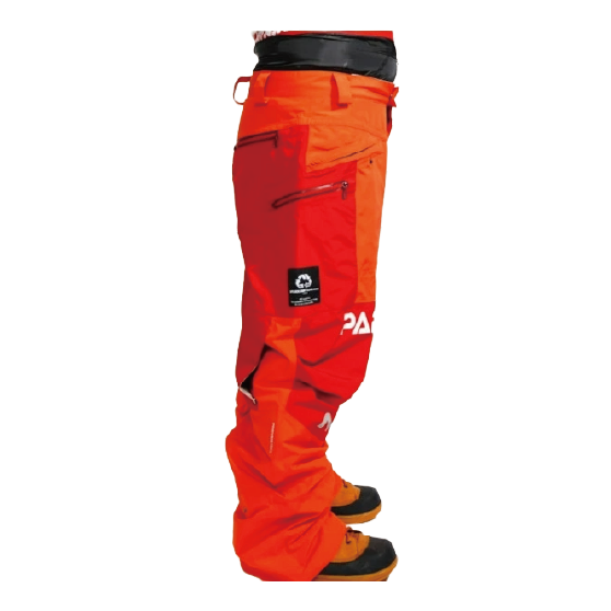 MTN,ROCK STAR ウェア マウンテン ロックスター PARACHUTE PANTS ( 3layer fabric ) 26-27 スノーボードウェア 日本正規品