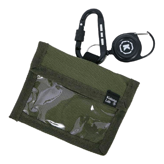 KIDONA キドナ [kidona] PASS CASE 23-24 スノーボード アクセサリー Olive Canvas