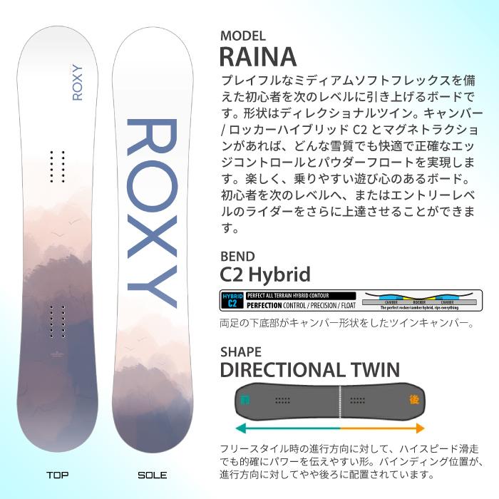 スノーボード ボード  ROXY   RAINA  日本正規品 送料無料 24-25
