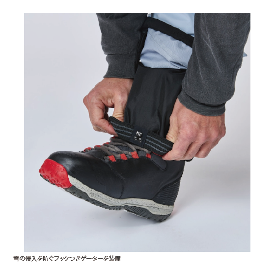 UNFUDGE ウェア アンファッジ  GENTLE BIB PANTS WIDE FIT BLACK 26-27 スノーボードウェア 日本正規品