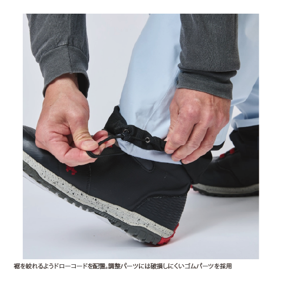 UNFUDGE ウェア アンファッジ  GENTLE BIB PANTS WIDE FIT BLACK 26-27 スノーボードウェア 日本正規品