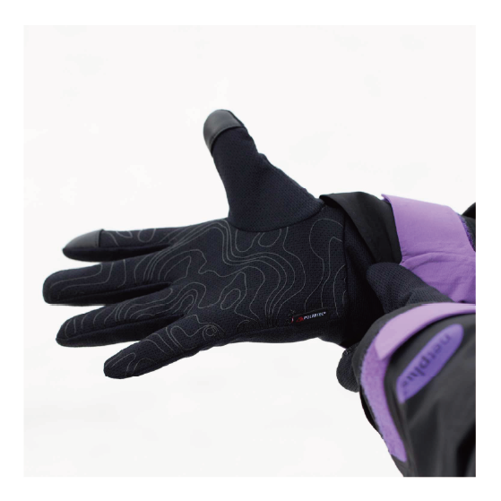EBS グローブ エビス POLARTEC DRY INNER BK/BK 4600040 26-27 スノーボードグローブ 日本正規品