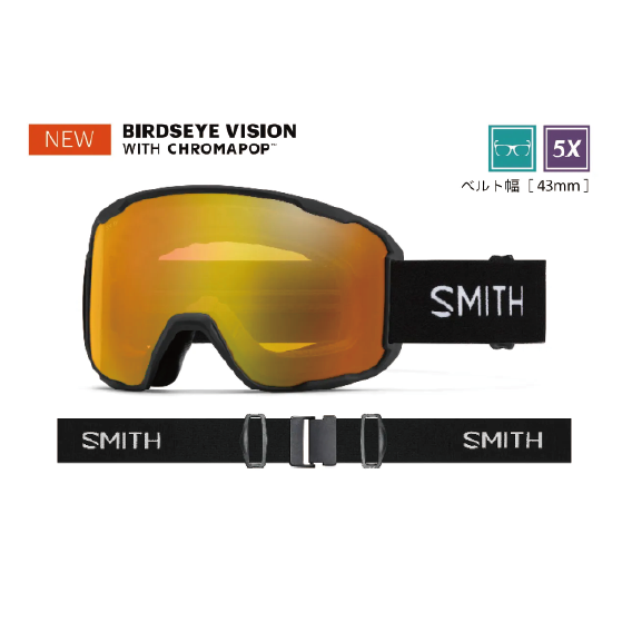 SMITH ゴーグル スミス  PREVIEW BLACK 010276551 26-27 スノーボードゴーグル 日本正規品