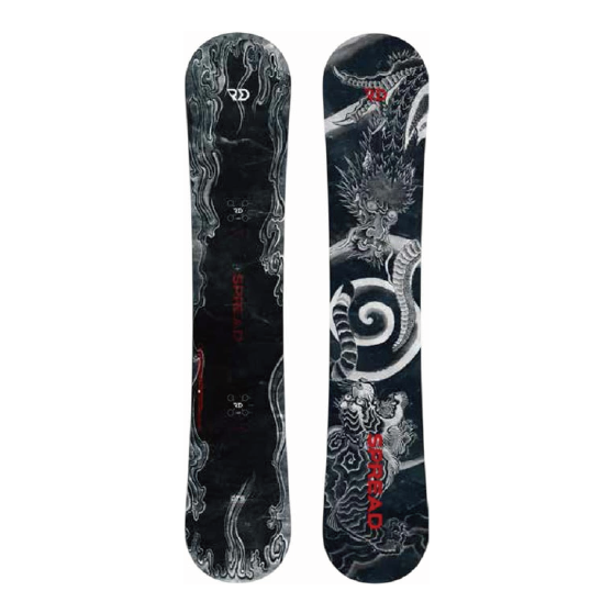 SPREAD スノーボード スプレッド RD  CAMBER 26-27 板 日本正規品