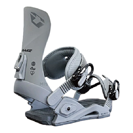 DRAKE ビンディング  RELOAD GT GREY/BLACK 26-27 バインディング 日本正規品
