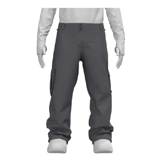 BURTON ウェア バートン  Men's Reserve 2L Baggy Pant Gotham Gray 3117710E5N 26-27 スノーボードウェア 日本正規品