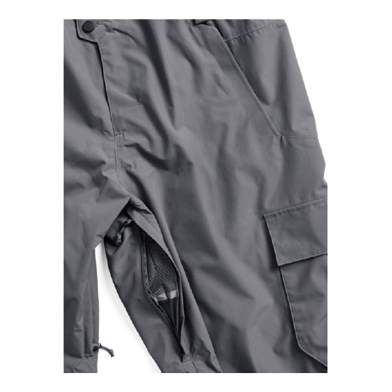 BURTON ウェア バートン  Men's Reserve 2L Baggy Pant Gotham Gray 3117710E5N 26-27 スノーボードウェア 日本正規品