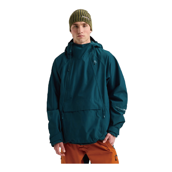 BURTON ウェア バートン  Men's Reserve 2L Relaxed Anorak Atlantic Teal 3025910E9K 26-27 スノーボードウェア 日本正規品