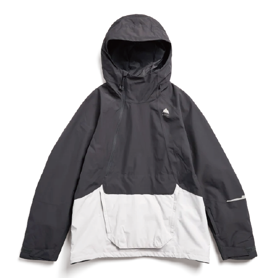 BURTON ウェア バートン  Men's Reserve 2L Relaxed Anorak Gotham Gray/Gray Cloud 3025910E7S 26-27 スノーボードウェア 日本正規品