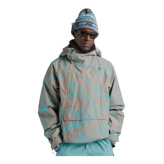 BURTON ウェア バートン  Men's Reserve 2L Relaxed Anorak Liquid Mineral 3025910E5V 26-27 スノーボードウェア 日本正規品