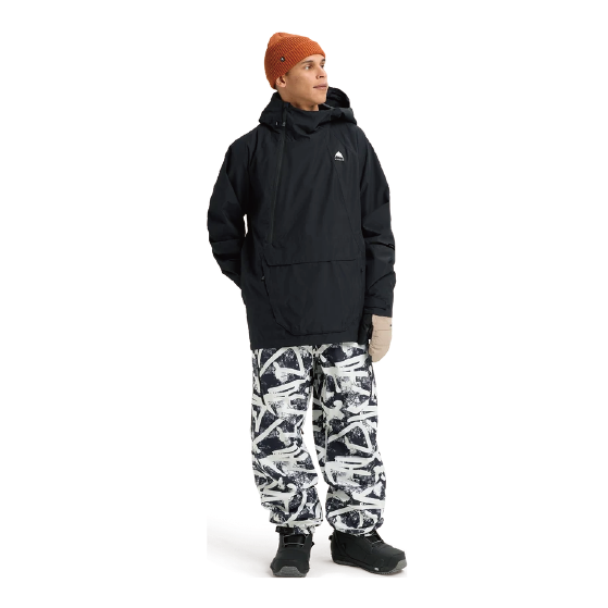 BURTON ウェア バートン  Men's Reserve 2L Relaxed Anorak True Black 3025910A04 26-27 スノーボードウェア 日本正規品