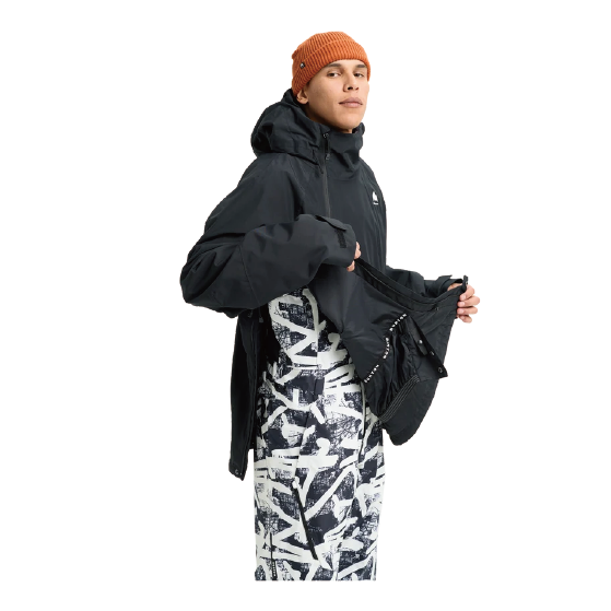 BURTON ウェア バートン  Men's Reserve 2L Relaxed Anorak True Black 3025910A04 26-27 スノーボードウェア 日本正規品