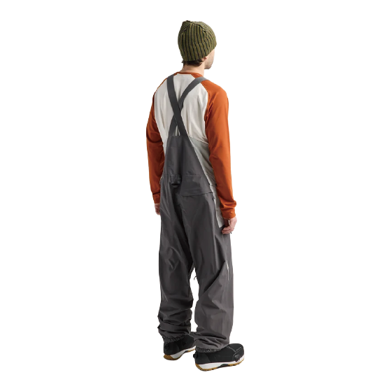BURTON ウェア バートン  Men's Reserve 2L Relaxed Bib Pants Gotham Gray/Gray Cloud 3026910E7S 26-27 スノーボードウェア 日本正規品