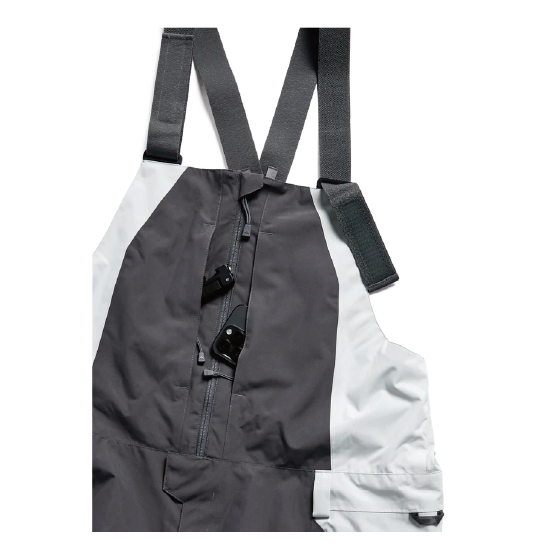 BURTON ウェア バートン  Men's Reserve 2L Relaxed Bib Pants Gotham Gray/Gray Cloud 3026910E7S 26-27 スノーボードウェア 日本正規品