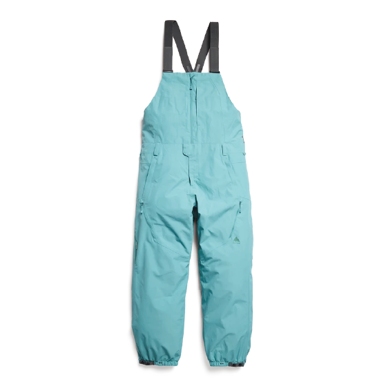 BURTON ウェア バートン  Men's Reserve 2L Relaxed Bib Pants Mineral Blue 3026910E9A 26-27 スノーボードウェア 日本正規品