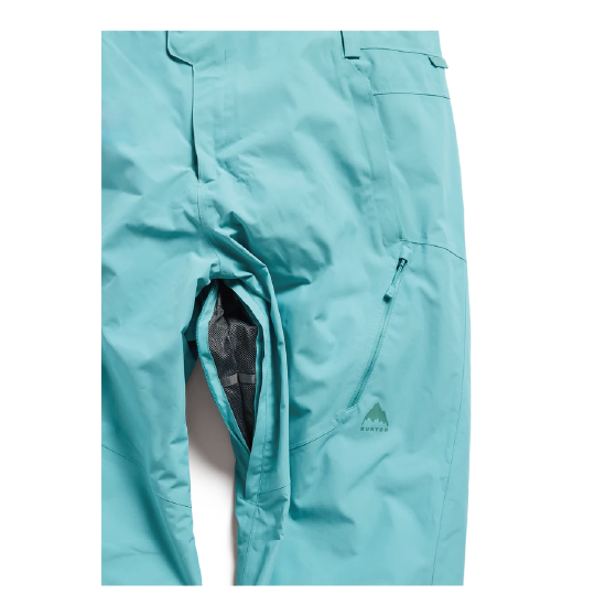 BURTON ウェア バートン  Men's Reserve 2L Relaxed Bib Pants Mineral Blue 3026910E9A 26-27 スノーボードウェア 日本正規品